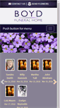 Mobile Screenshot of boydfuneralhome.net